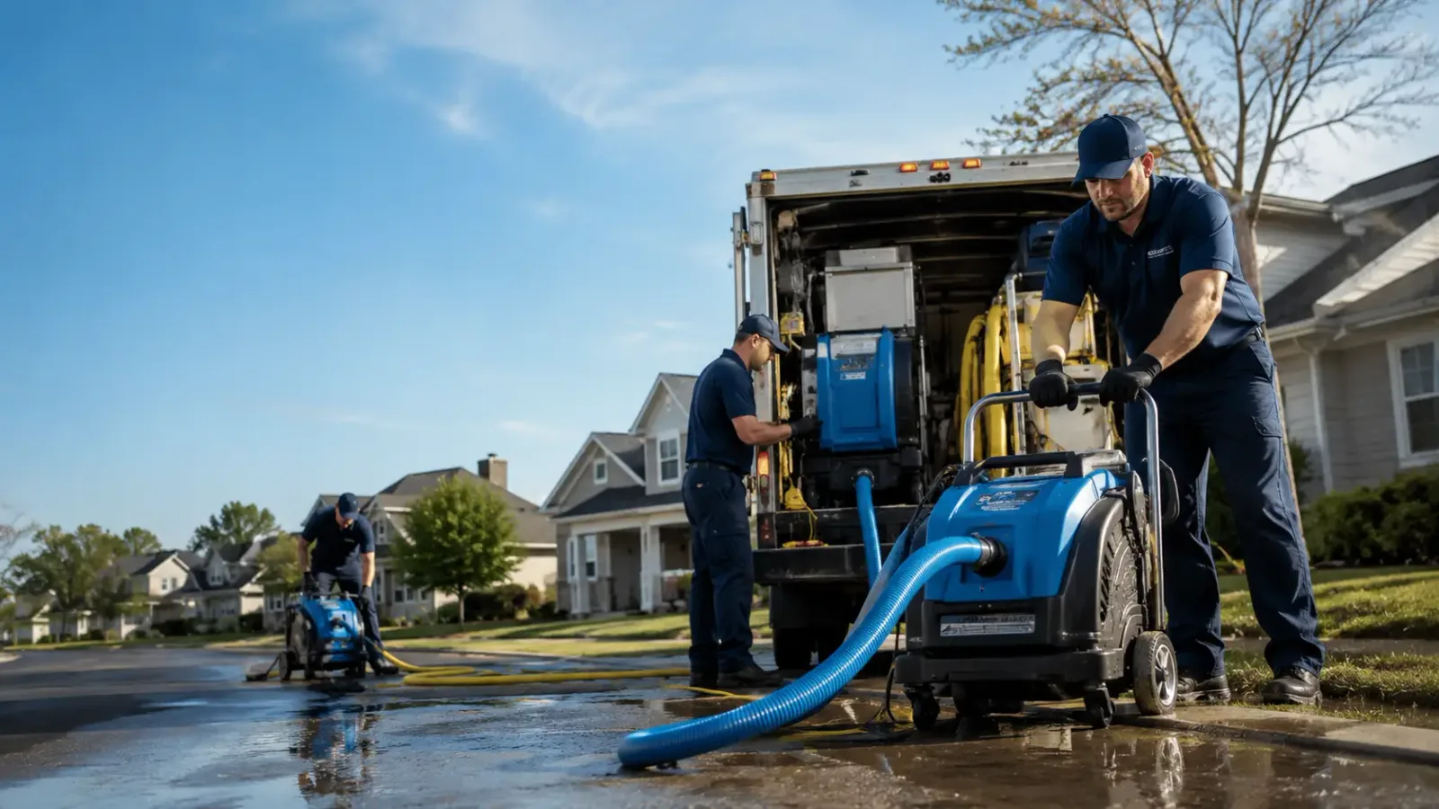 Flood Damage Cleanup in East Liberty, OH